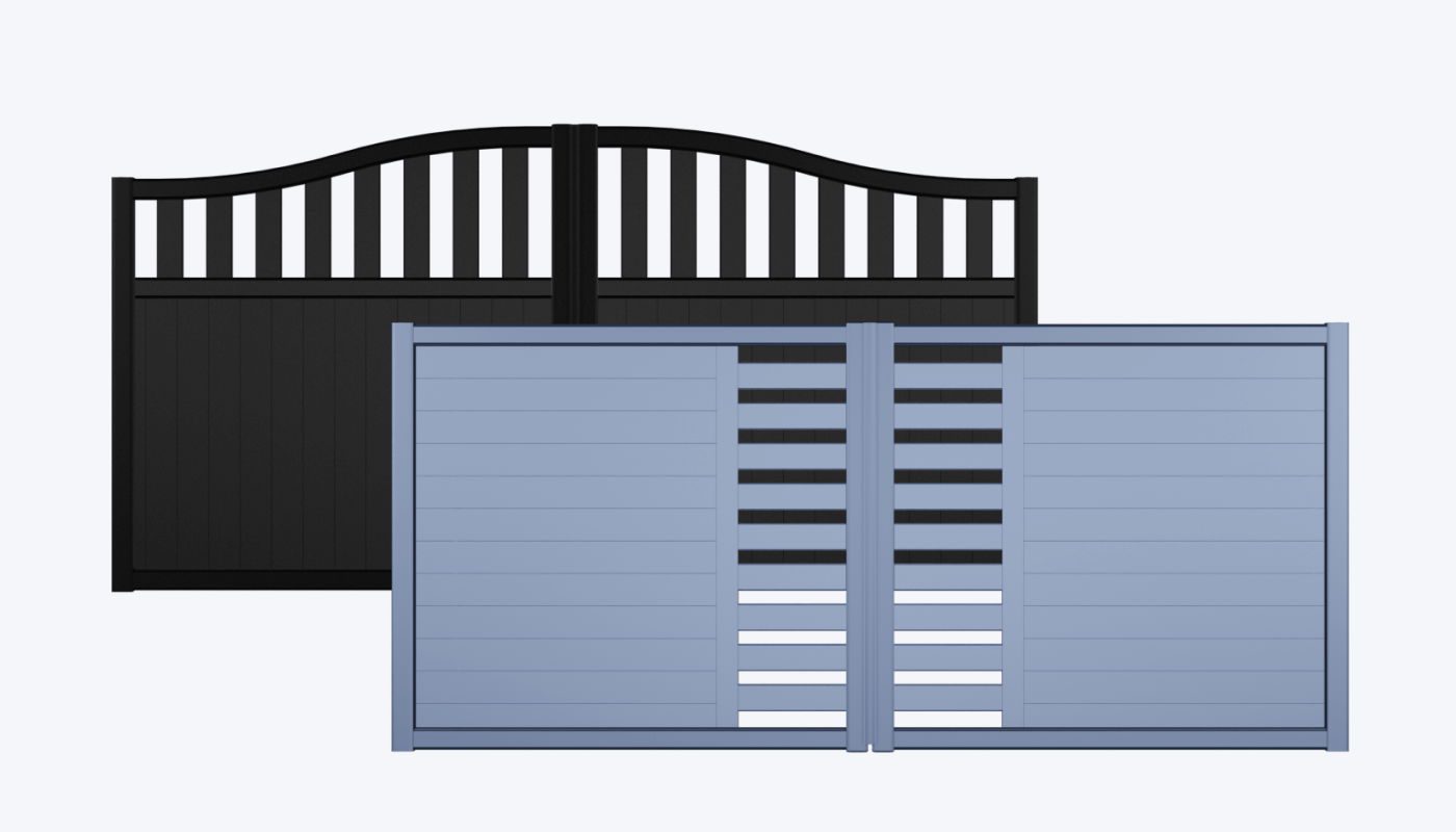 Design et conception Packshot 3D portails coulissants et battants Design et conception Packshot 3D portails coulissants et battants