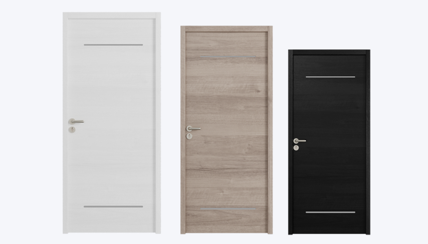 Design et conception Packshot 3D portes d'intérieur Design et conception Packshot 3D portes d'intérieur
